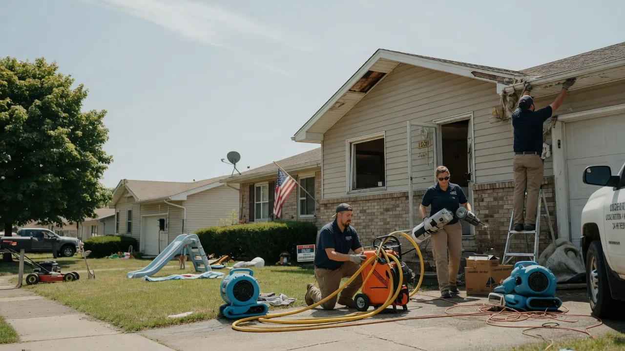 Water Damage Restoration in Topeka, KS near me